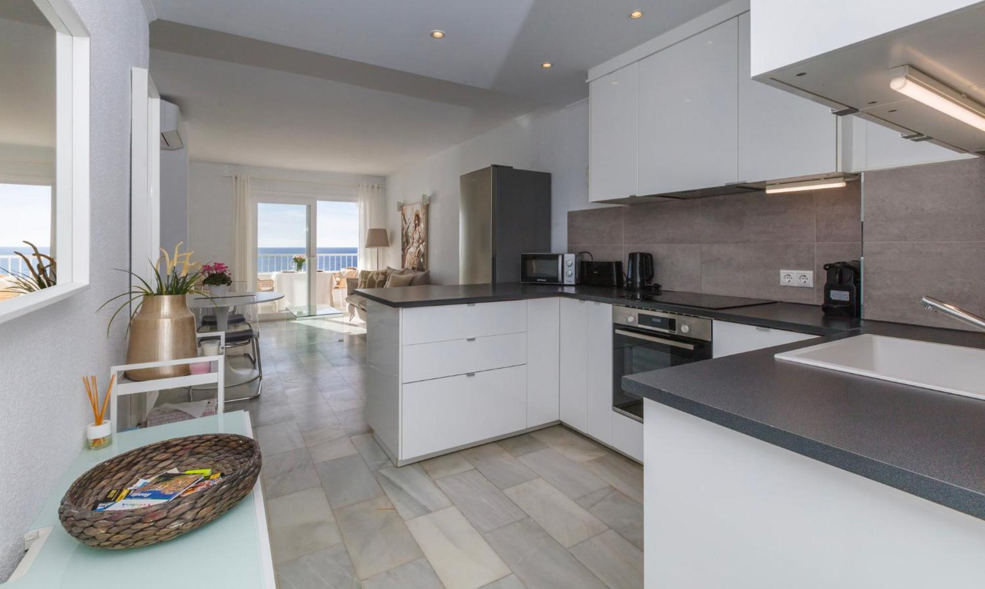 Oceanfront Mijas Lejlighed Eksteriør billede